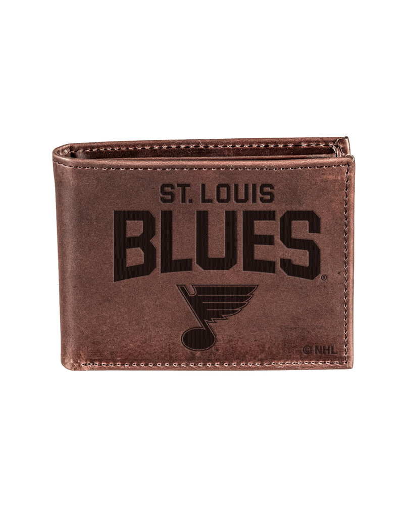 Leather Wallet |  Bi-Fold St. Louis Blues