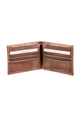 Leather Wallet |  Bi-Fold Arkansas Razorbacks