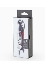 Viski Viski Double Opener Corkscrew | Wood & Stainless Steel