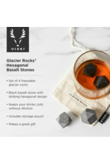 Viski Glacier Rocks | Basalt Stone | Set of 4