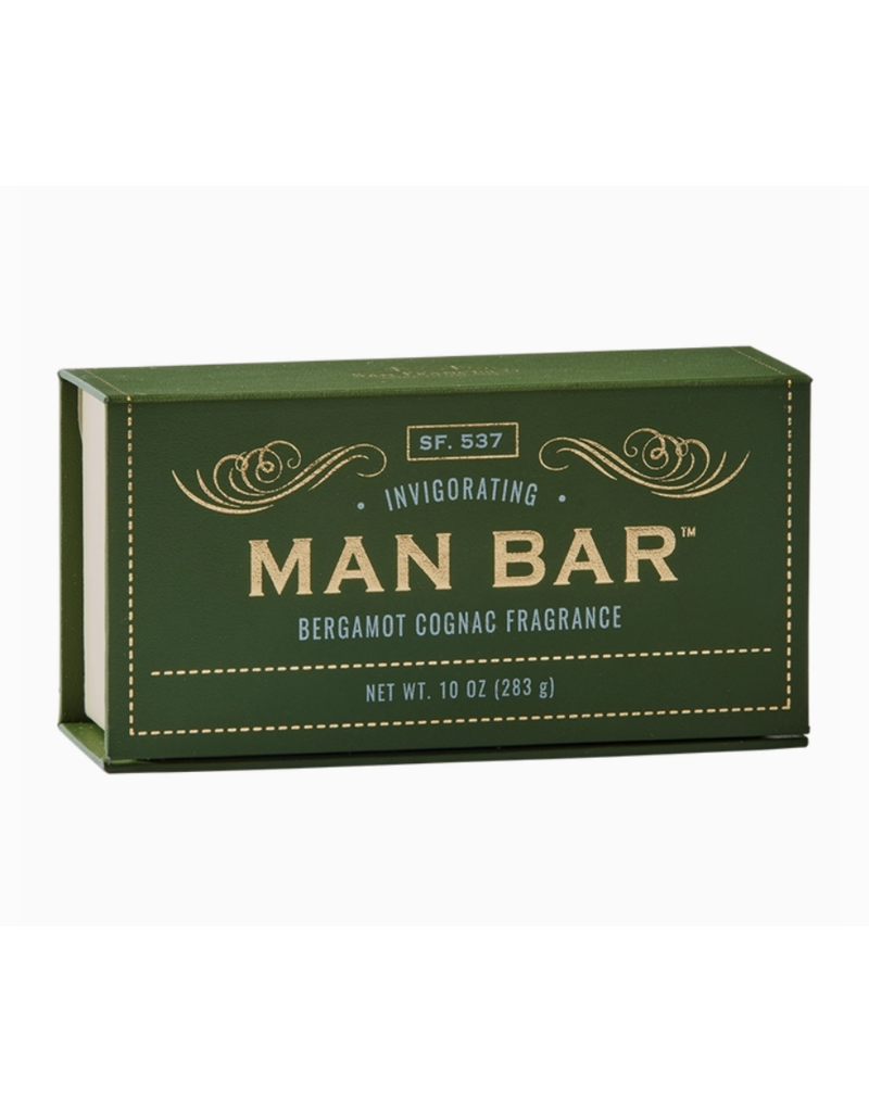 San Francisco Soap Co Man Bar Bath Soap |  Bergamot Cognac