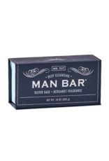 San Francisco Soap Co Man Bar Bath Soap | Silver Sage & Bergamot