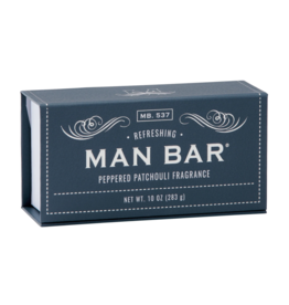San Francisco Soap Co Man Bar Bath Soap |  Peppered Patchouli
