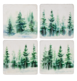 Coaster Set - Forest