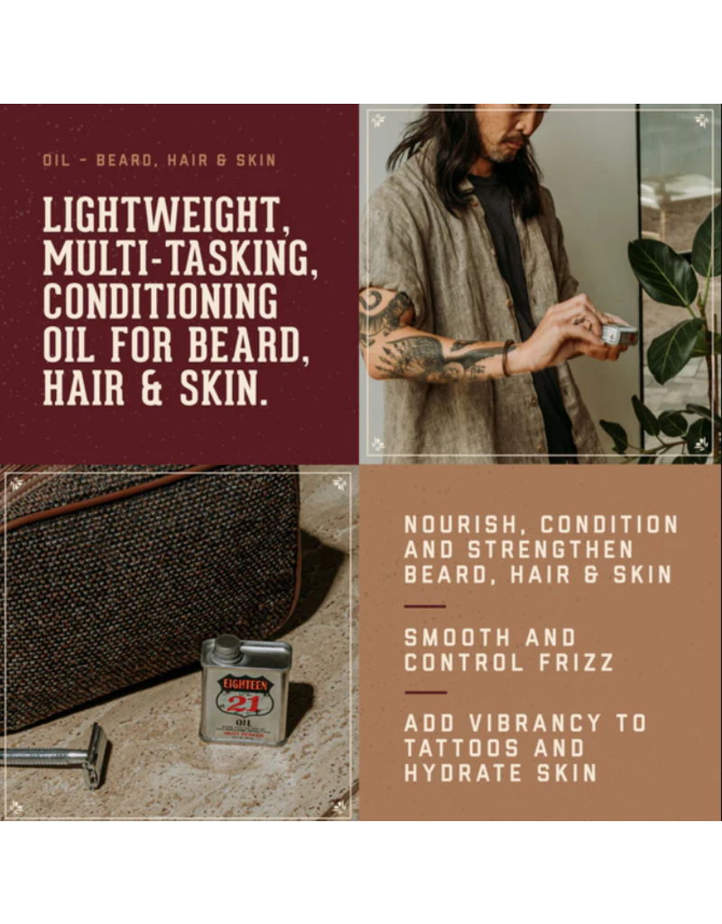 18.21 Man Made 18.21 Man Made | Beard, Hair & Skin Oil | Spiced Vanilla