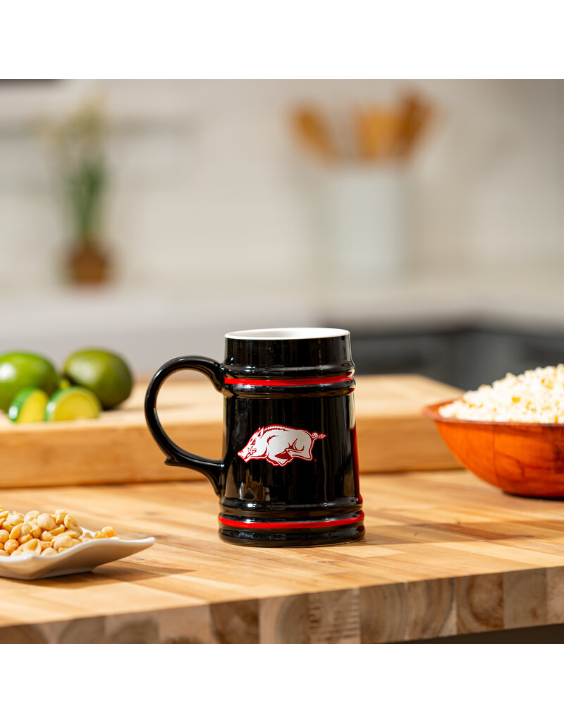Ceramic Stein | University of Arkansas Razorbacks