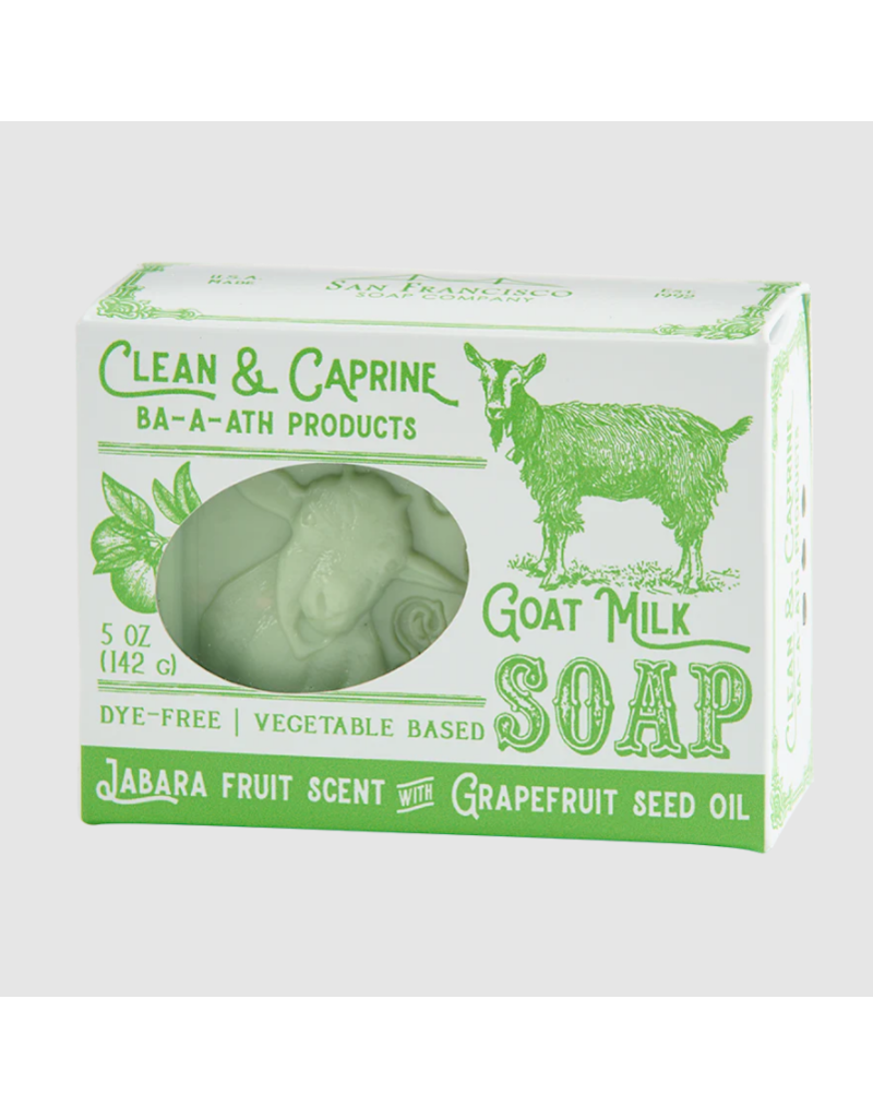 San Francisco Soap Co Clean & Caprine Goat Milk Bath Soap | Jabara