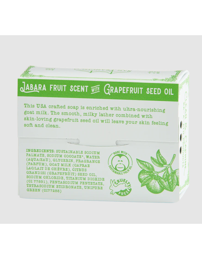 San Francisco Soap Co Clean & Caprine Goat Milk Bath Soap | Jabara
