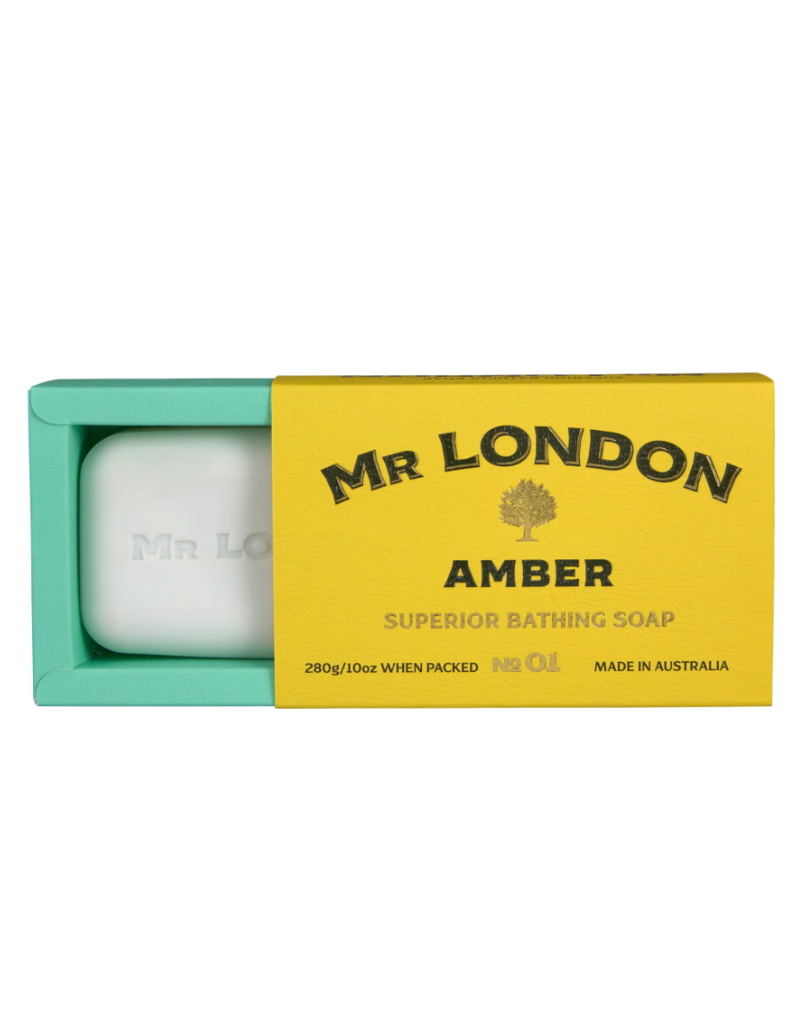 Australian Natural Soap Mr. London Bath Soap |  Amber