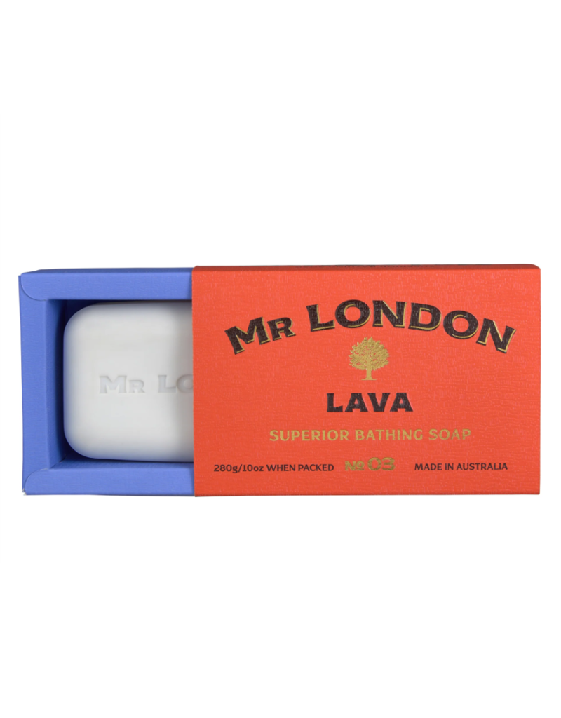 Australian Natural Soap Mr. London Bath Soap |  Lava