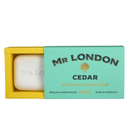 Australian Natural Soap Mr. London Bath Soap |  Cedar