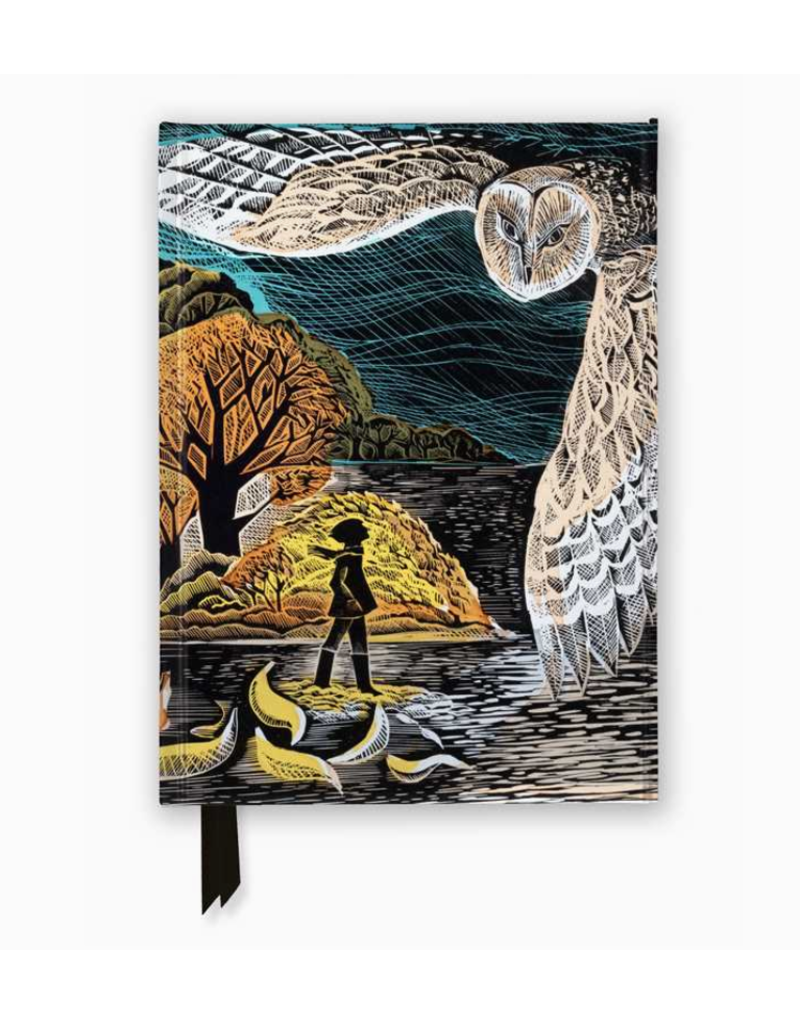 Flame Tree Publishing Foiled Journal | October Owl | Angela Harding