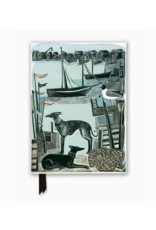 Flame Tree Publishing Foiled Journal | Harbour Whippets | Angela Harding