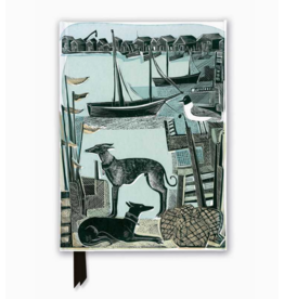 Flame Tree Publishing Foiled Journal | Harbour Whippets | Angela Harding