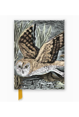 Flame Tree Publishing Foiled Journal | Marsh Owl | Angela Harding