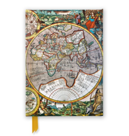 Flame Tree Publishing Foiled Journal | Antique Map | Van den Keere