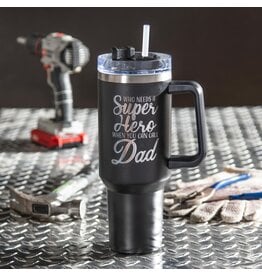 Dad Super Hero 40 oz Travel Mug