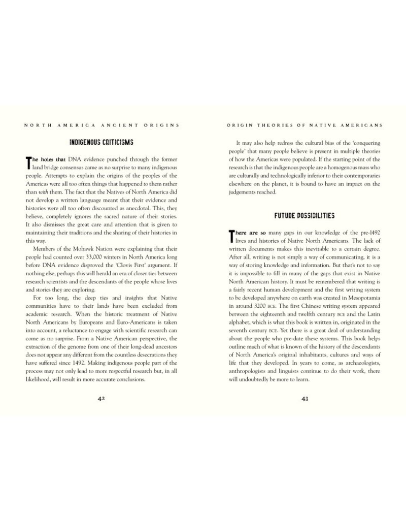 Flame Tree Publishing Book |  North America Ancient Origins
