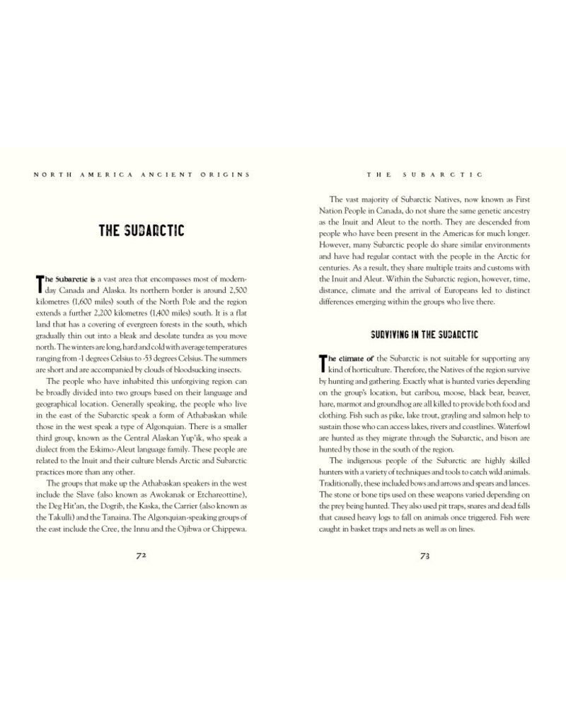 Flame Tree Publishing Book |  North America Ancient Origins