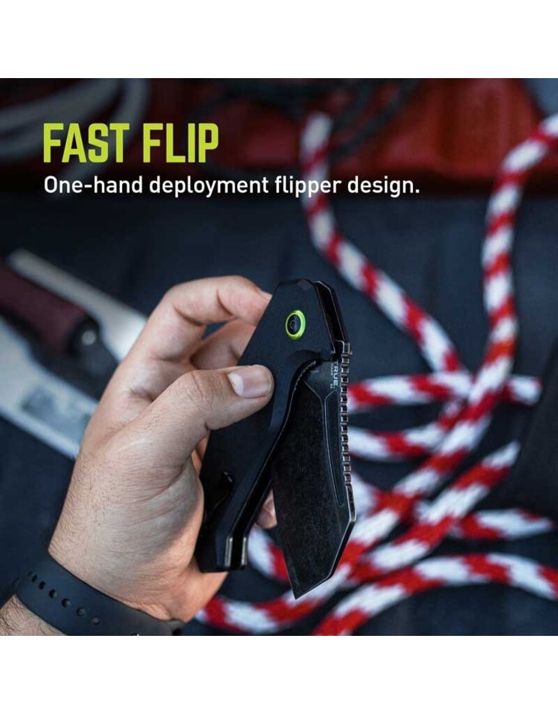 True Utility True Maar Cleaver Flipper Knife