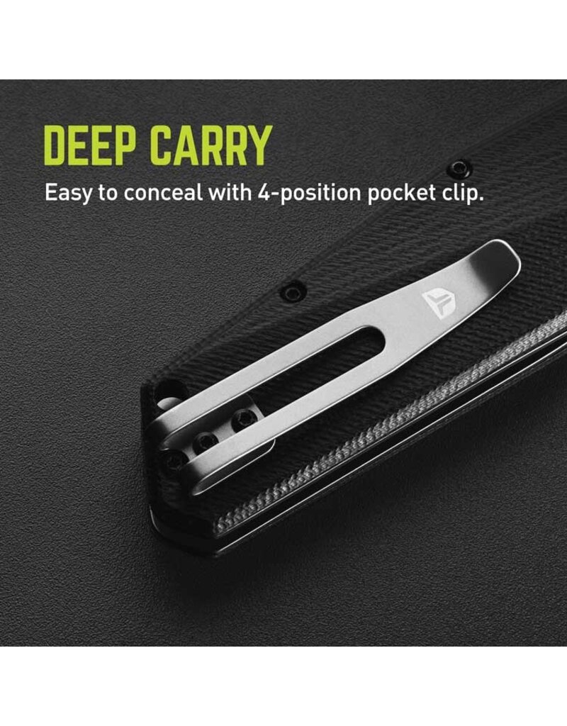 True Utility True BERM Tanto Flipper Knife
