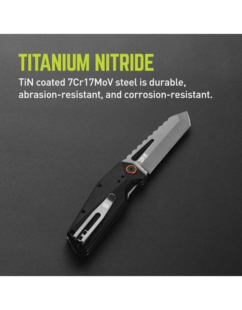True Utility True BERM Tanto Flipper Knife