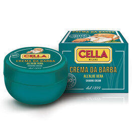 Cella Cella Organic | Aloe Vera | Shaving Cream in Bowl