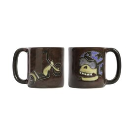 Mara Mug | Biker Skull | 16 oz