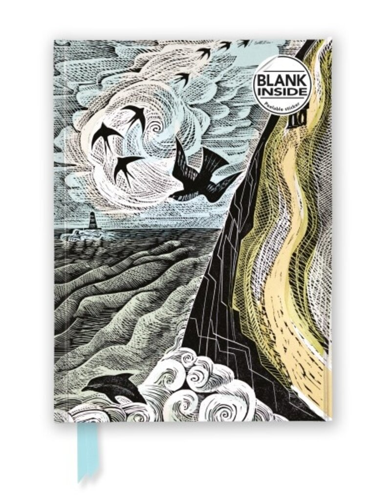 Flame Tree Publishing Foiled Journal | Cornish Path (Blank Inside) | Angela Harding