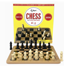 Regal Games Chess Set | 10" Board | Wood Pieces