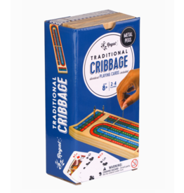 Regal Games Folding Cribbage | 3-Track