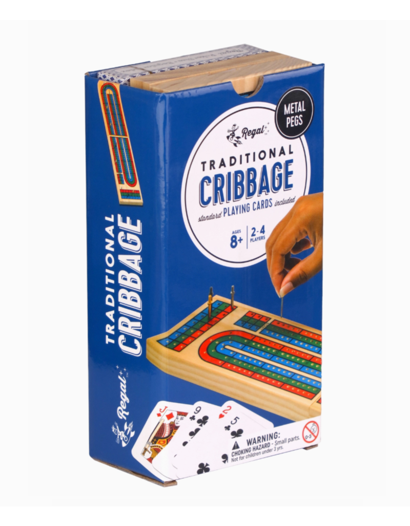 Regal Games Folding Cribbage | 3-Track
