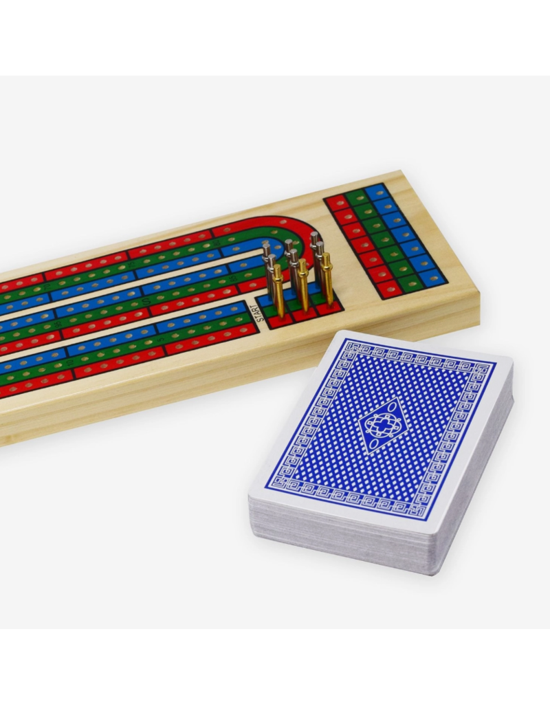 Regal Games Folding Cribbage | 3-Track