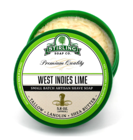 Stirling Soap Co. Stirling Shave Soap - West Indies Lime