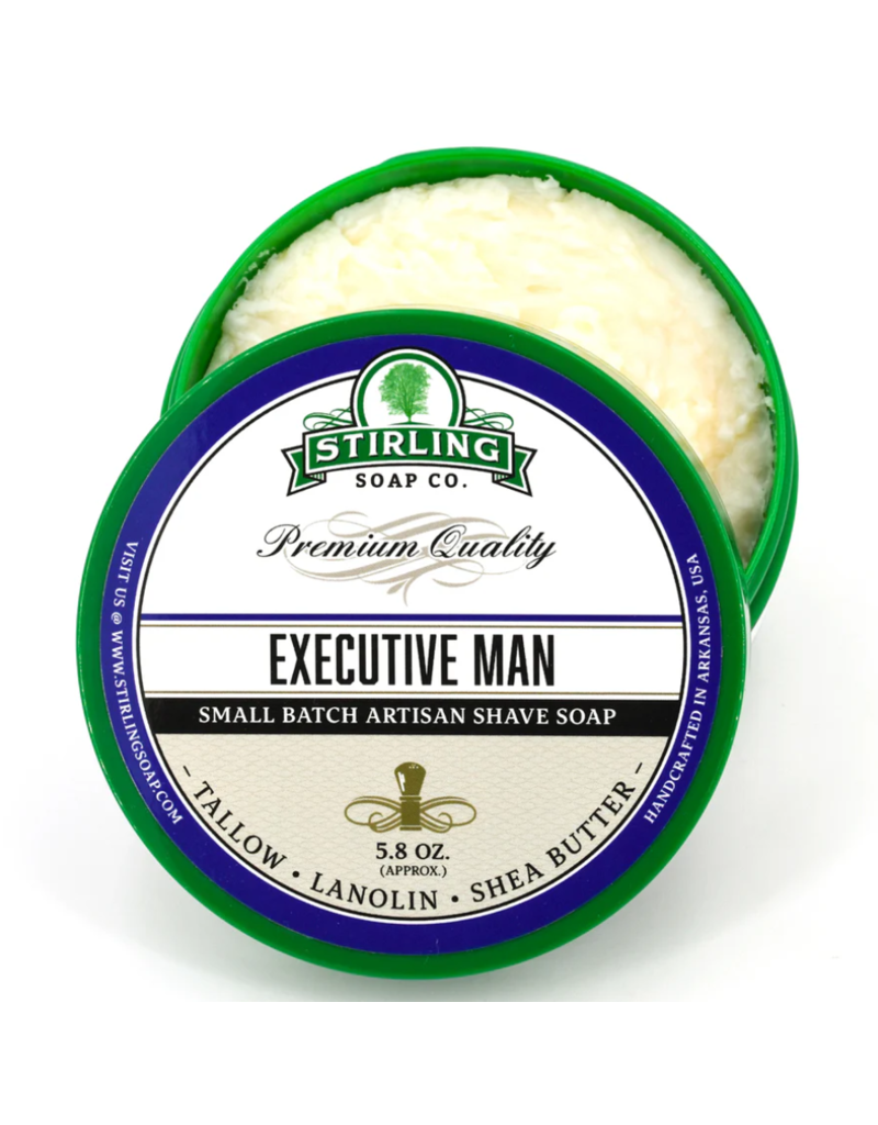Stirling Soap Co. Stirling Shave Soap - Executive Man