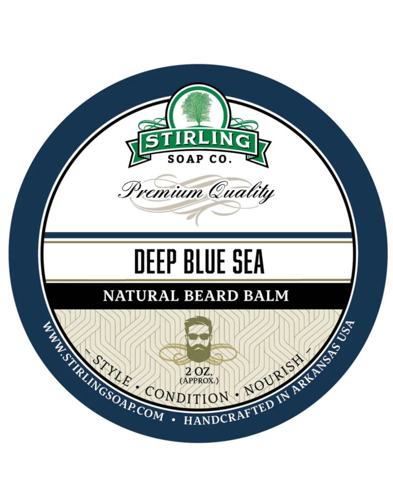 Stirling Soap Co. Stirling Beard Balm 2 oz - Deep Blue Sea