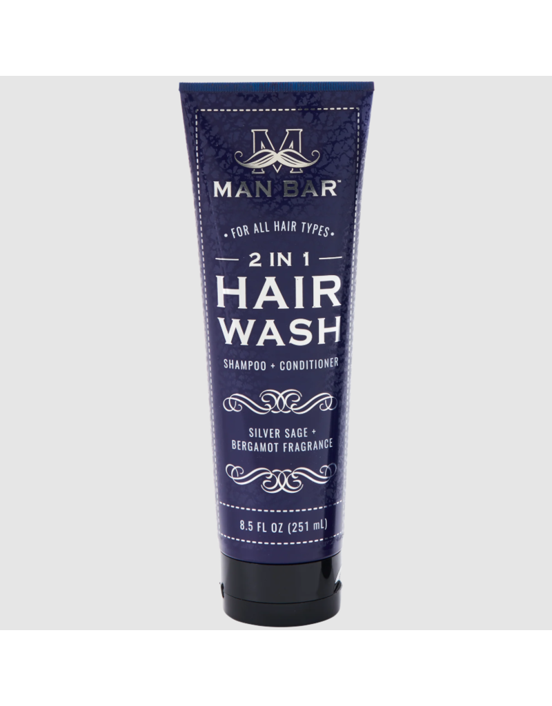 San Francisco Soap Co Man Bar | Shampoo + Conditioner |  Silver Sage & Bergamot