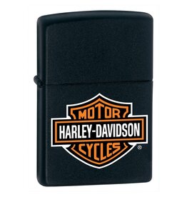 Zippo Harley-Davidson Black Matte Lighter