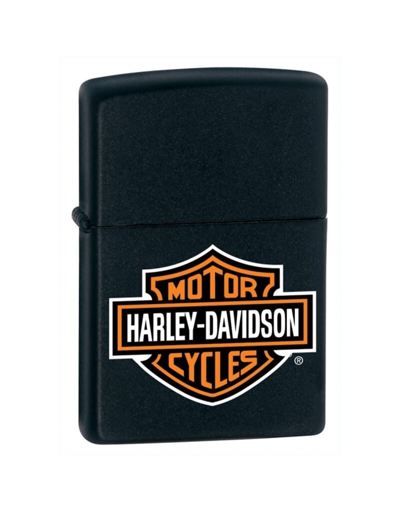 Zippo Harley-Davidson Black Matte Lighter
