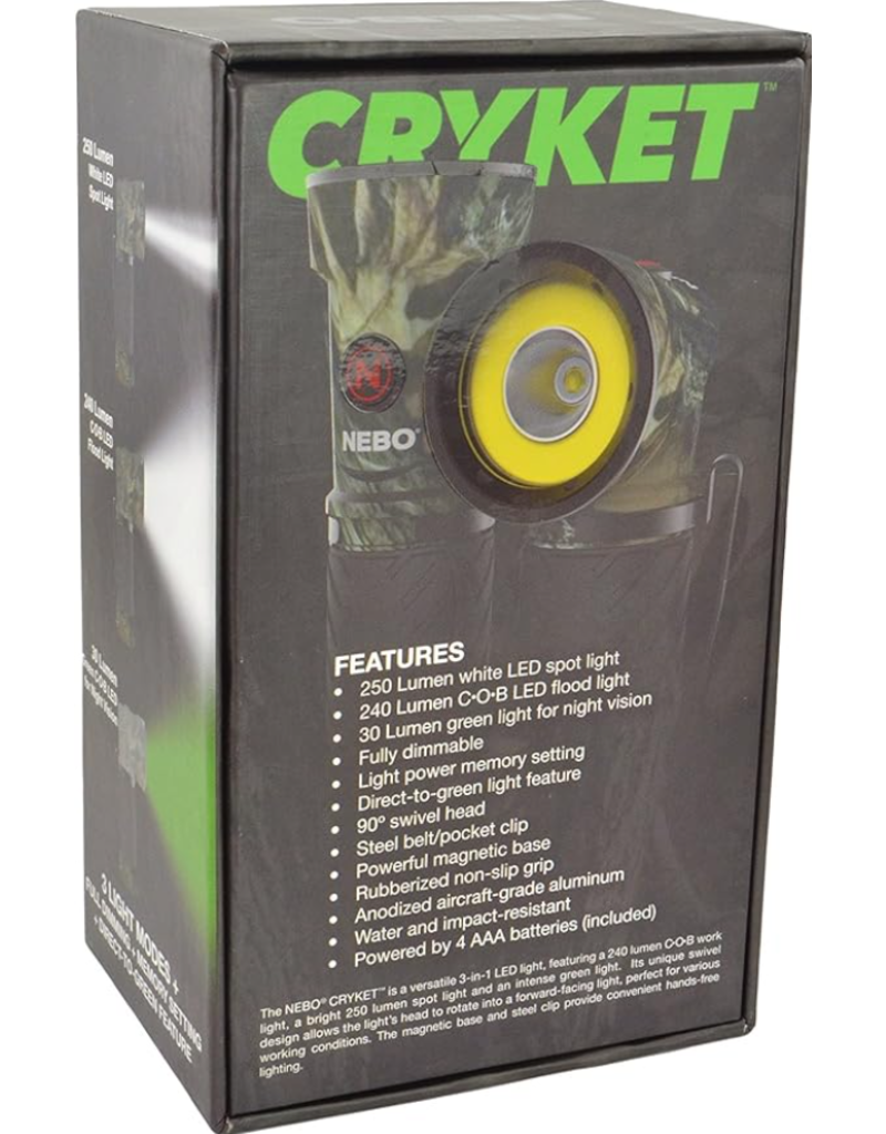 NEBO Nebo Cryket Flashlight - Camo
