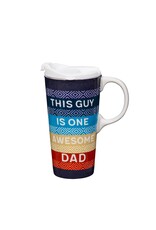 Ceramic Travel Mug | Awesome Dad