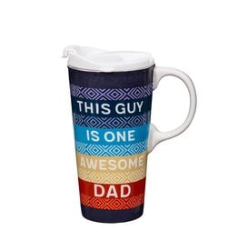 Ceramic Travel Mug | Awesome Dad
