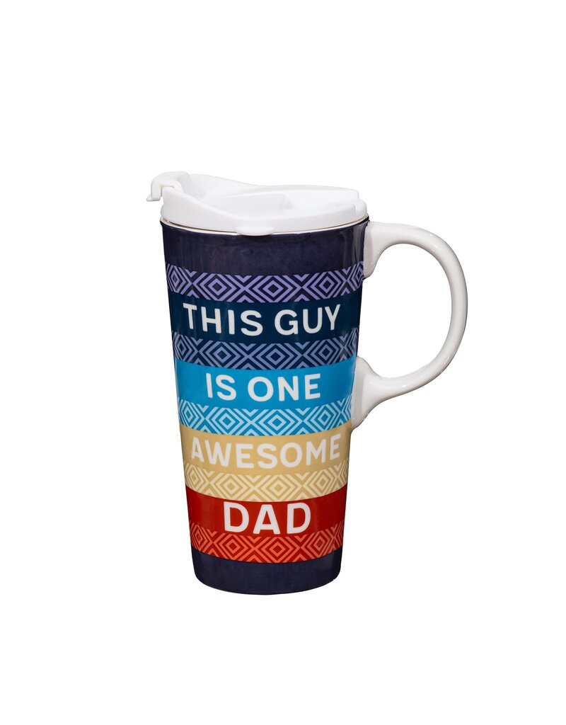 Ceramic Travel Mug | Awesome Dad