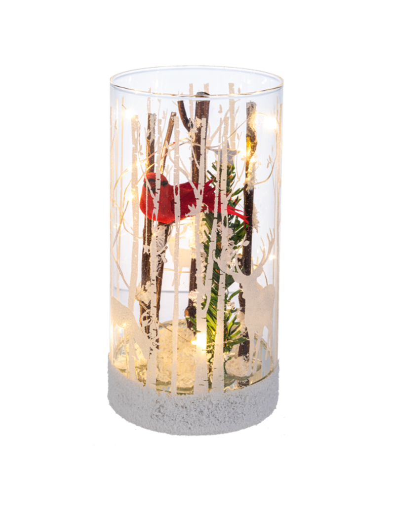 Light Up Cardinal Tabletop Decor