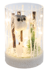 Light Up Owl Tabletop Decor