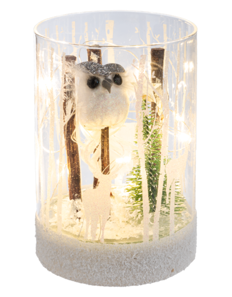 Light Up Owl Tabletop Decor