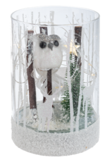 Light Up Owl Tabletop Decor