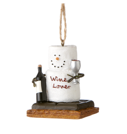 S'mores Ornament Wine Lover