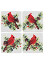 Coaster Set - Cardinals