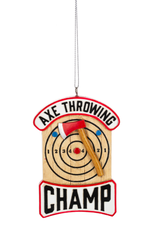 Ganz Axe Throwing Ornament